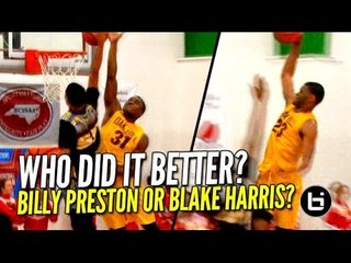 Oak Hill v. Word of God; Who Had the Better POSTER Dunk?! Blake or Billy?