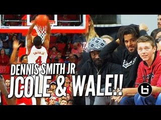 Dennis Smith Catches 1st Body in Front of J Cole & Wale!
