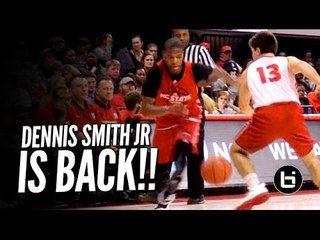 Dennis Smith Jr Making College Look Easy at Primetime with the Pack