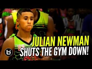 Julian Newman & Kyree Walker SHUT The Gym Down at MSHTV Camp!
