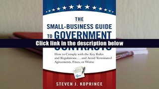 PDF  The Small-Business Guide to Government Contracts: How to Comply with the Key Rules and