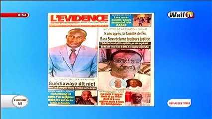 Revue de presse Walftv du 20 avril 2017  21 avril 2017