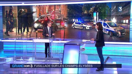 Fusillade sur les Champs-Élysées : la piste terroriste serait privilégiée