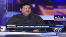 Khurram Dastagir Khan's befitting reply to arguments of Hamid Mir On Panama Judgement