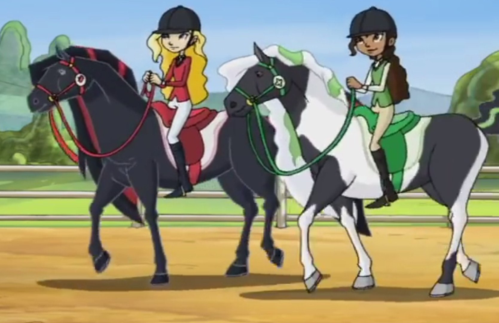 Bienvenue Au Ranch Defile De Mode Bande Dessinee De Cheval Pour Les Enfants Horseland Francais Video Dailymotion