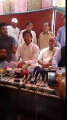 Imran Khan's Short Media Talk At Mishaal Khan's Home