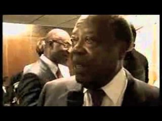 Reactions des invites a la ceremonie de presatation de serment du President Ouattara