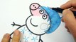 PEPPA PIG Trms into Inside Out JOY custom drawing and coloring video for