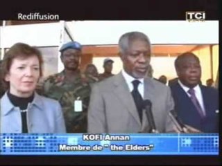 Commission Vérité-réconciliation: Koffi Annan, Tutu et Robinson à Abidjan