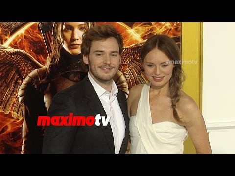 Sam Claflin & Laura Haddock | The Hunger Games MOCKINGJAY PART 1 Los Angeles Premiere