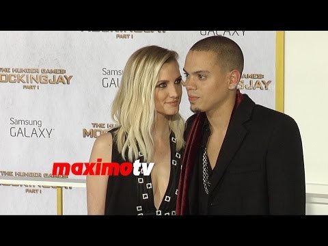 Ashlee Simpson & Evan Ross | The Hunger Games MOCKINGJAY PART 1 Los Angeles Premiere