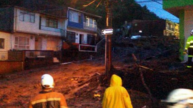 IMAGENES DE LAS LLUVIAS EN MANIZALES COLOMBIA