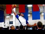 Derrick Williams NASTY Dunk Down The Middle As Team Open Gym Takes On Mexican Team!