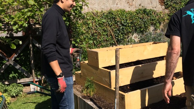 Atelier jardin aux Poilus