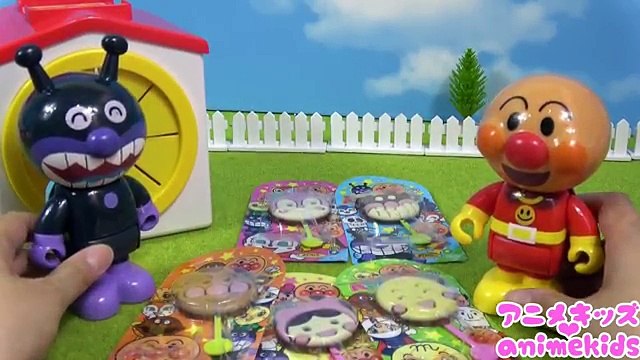 アンパンマン アニメ おもちゃ ペロペロチョコ らくがきしちゃおう❤ てさぐりボックス animekids アニメキッズ animation Anpanman Lollipop Chocolates