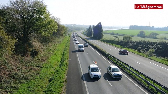 Autocross. Une opération escargot sur la RN12 pour se faire entendre