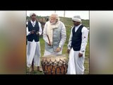 PM Modi shows his drumming skills during Meghalaya visit| Oneindia News