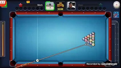 Amazing match in 8 ball pool