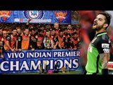 Sunrisers Hyderabad lift IPL 2016 trophy by defeating RCB by 8 runs