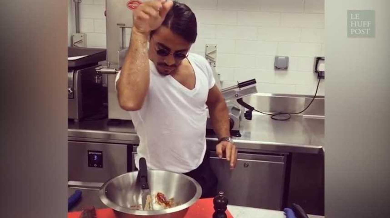 Personne ne fait les steaks tartare comme le célèbre Salt Bae