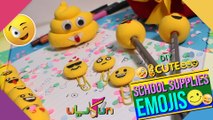 DIY Polymer Clay Emojis School Supplies Part-2 (Funkariyan)