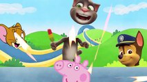Wrong Heads Talking Tom Paw Patrol Tom and Jerry Peppa Pig Finger Family Nursery