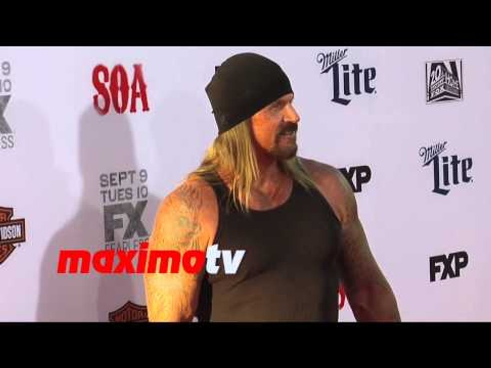 Rusty Coones | Sons of Anarchy Season 7 Premiere | Red Carpet