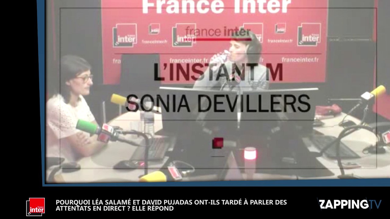 On sait enfin pourquoi Léa Salamé et David Pujadas ont tant tardé à parler de l'attentat des Champs-Élysées (Vidéo)