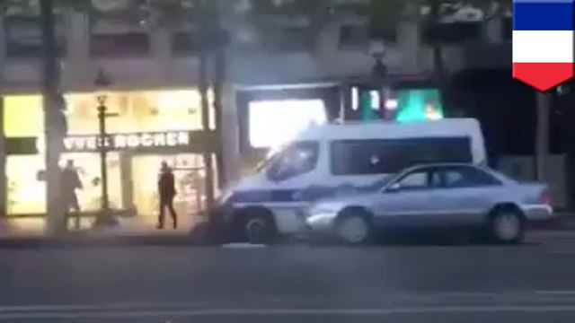Paris shooting: One policeman killed and two wounded in Champs-Elysee attack - TomoNews
