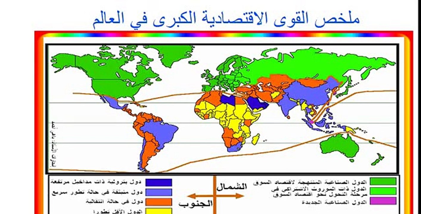 أضخم ملخص للعالم المتقدم جغرافيا باكالوريا(360p)