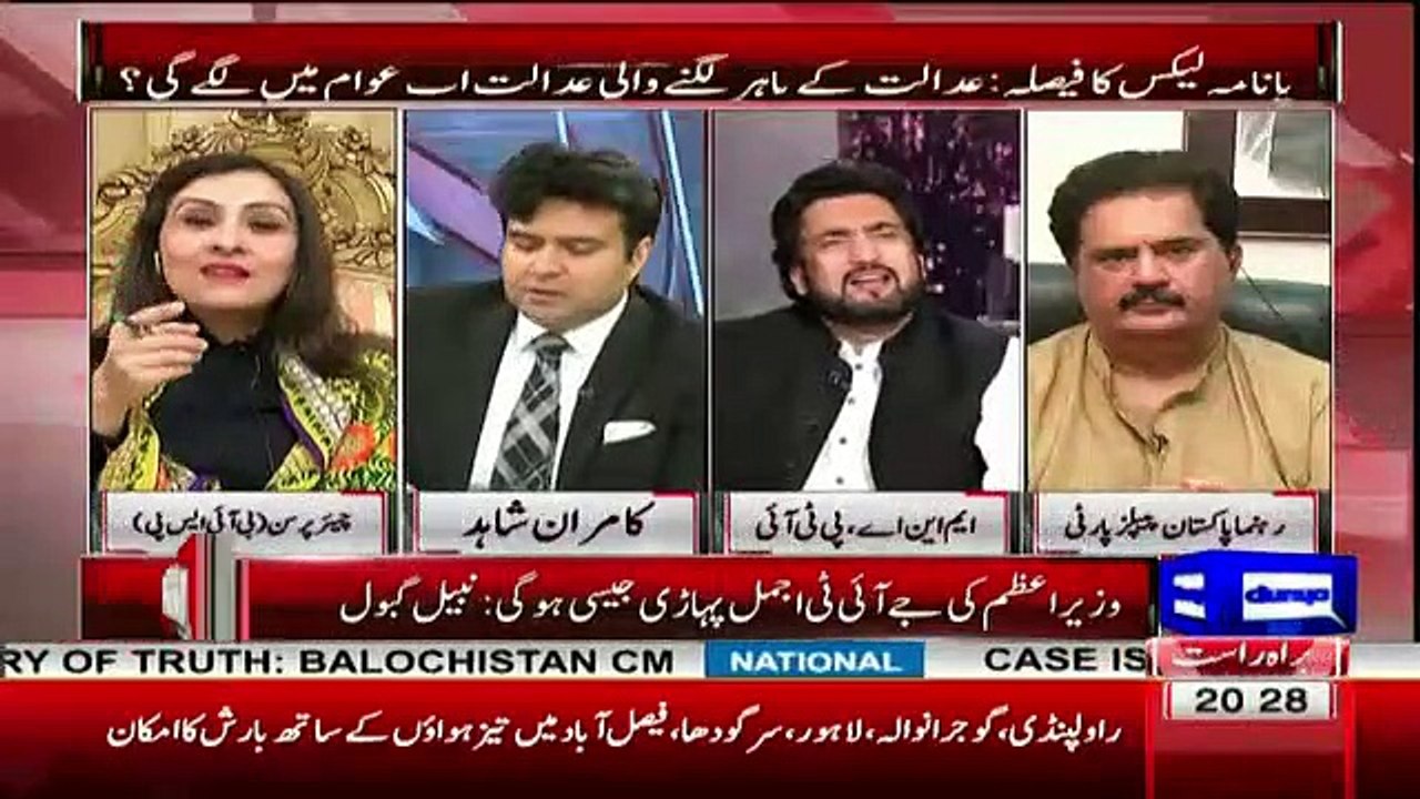 Intense Debate Between Nabeel Gabool and Marvi Memon