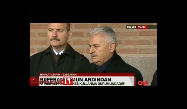 Binali Yıldırım: Yargı yolu, yok karar kesin