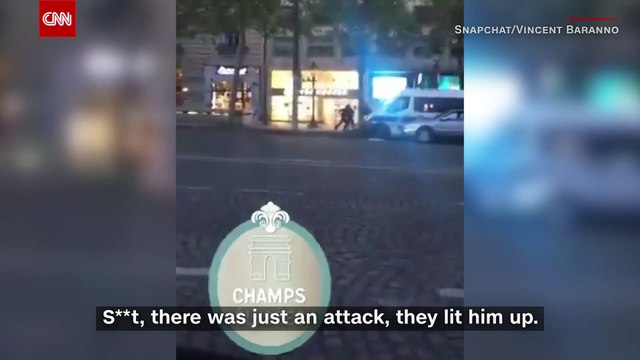 Gunman opens fire on police in Paris