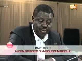 Pape Diouf, Invité de l'Emission Miroir - Le Journal - 17 Juillet 2012