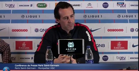 Conf' de presse avant PSGMHSC