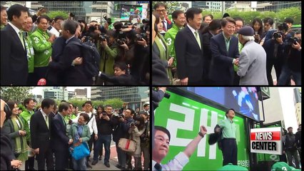Centrist candidate Ahn Cheol-soo promises to deliver a win for the people