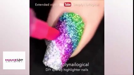 Makeup Nail Art Tutorial Compilation  #8