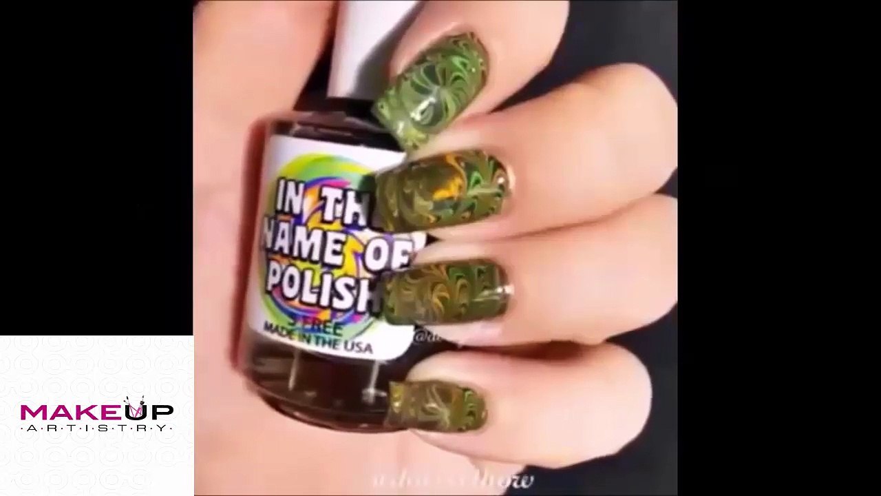 Makeup Nail Art  #9