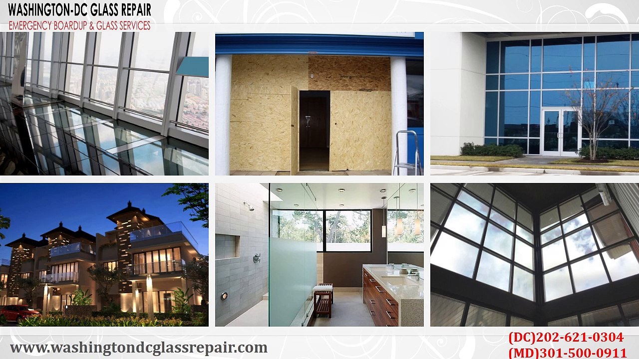 Repair Your Commercial Glass with Washington DC Glass Repair Service