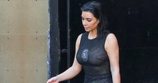Kim Kardashian, Transparan Tişörtüne Meryem Ana Yaması Yaptırdı