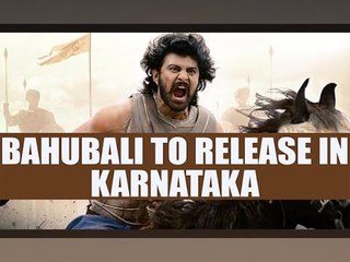 Babubali all set to release in Karnataka, after 'Kattappa' says sorry | Oneindia News
