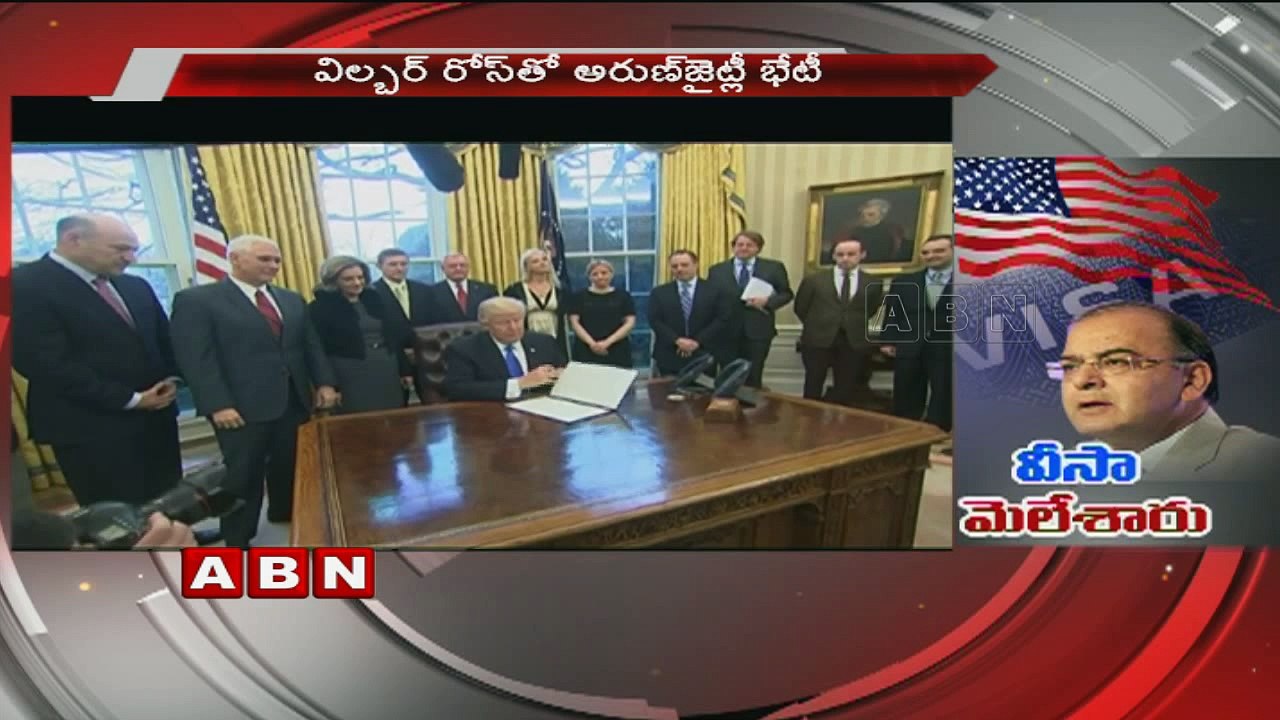 Arun Jaitley Takes up H-1B Visa Issue With US Commerce Secretary
