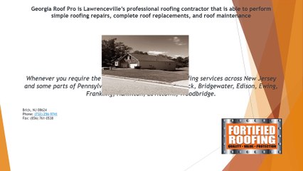 Fortified Roofing - Free Roof Estimate Brick