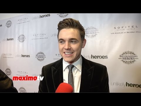 Jesse McCartney Interview | 3rd Annual Unlikely Heroes Awards Gala | Red Carpet
