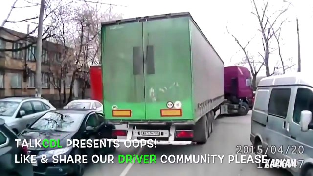 Des camions vraiment pas doués