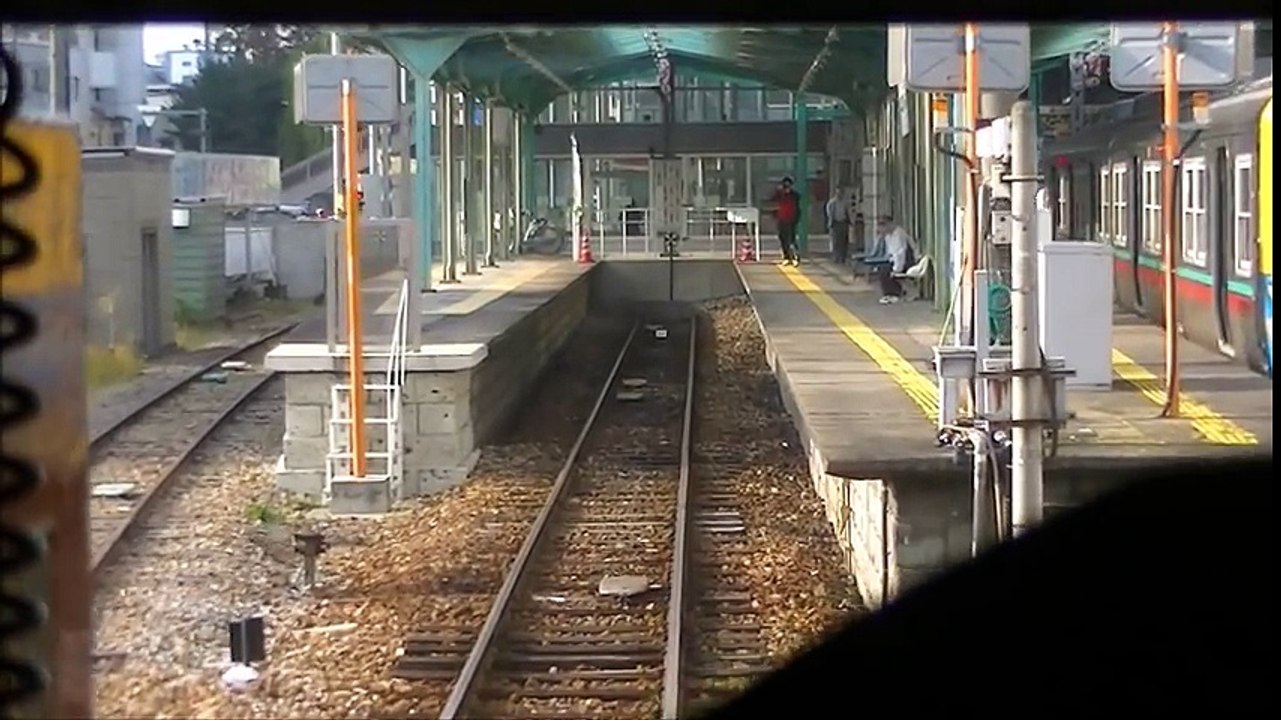 前面展望 上毛電鉄 デハ101 西桐生→中央前橋 2014 10 26 part 2/2