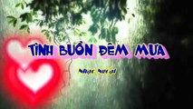 [Karaoke] TÌNH BUỒN ĐÊM MƯA - Nhạc Ngoại