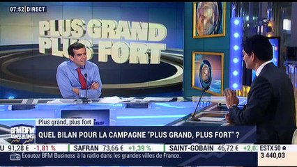 Plus grand plus fort : Quel bilan pour la campagne "Plus grand, plus fort" ? - 21/04