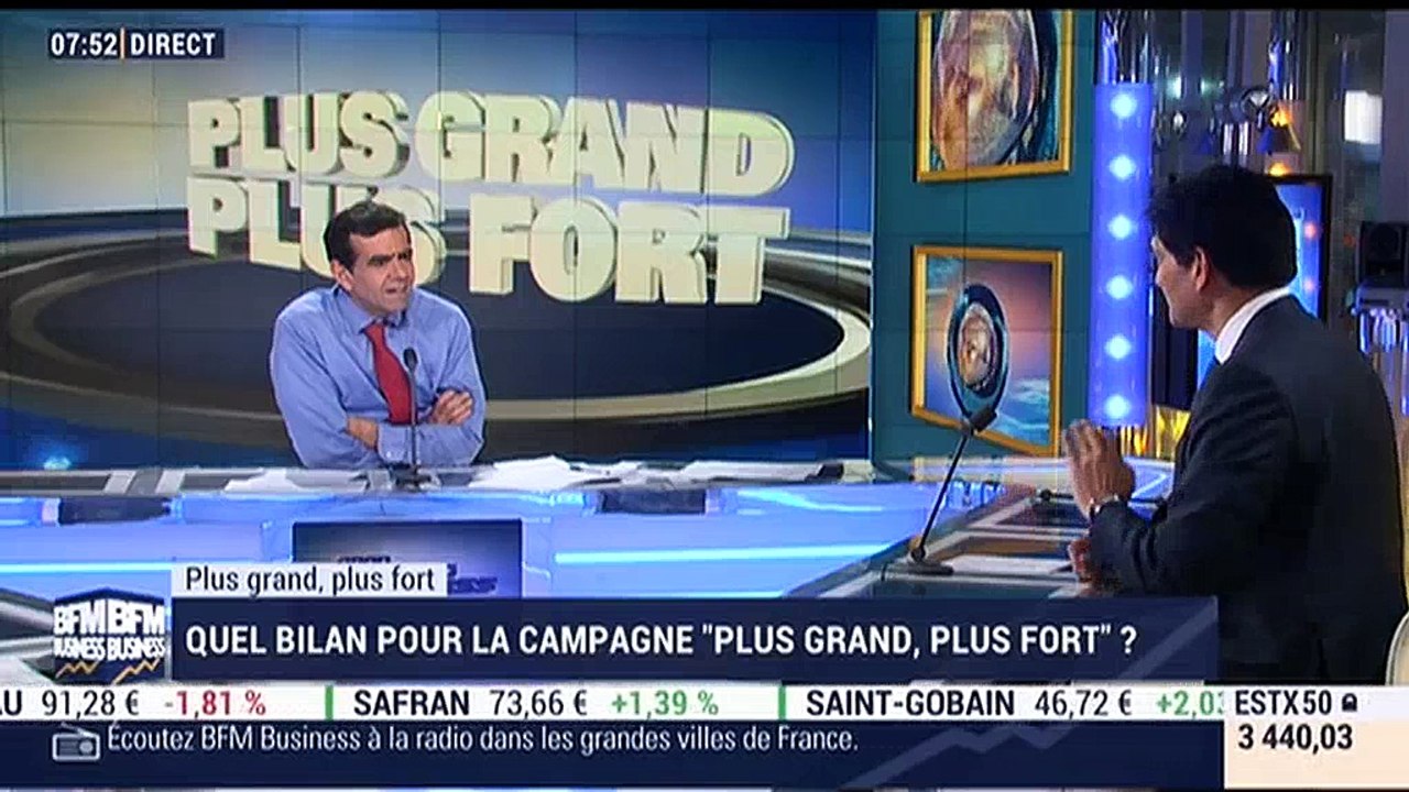 Plus grand plus fort : Quel bilan pour la campagne "Plus grand, plus fort" ? - 21/04