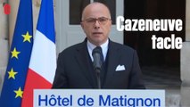 Après l'attaque des Champs-Élysées, Cazeneuve tacle Fillon et Le Pen